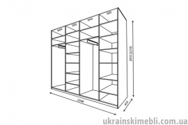 Корпус 2400х450 (Рим-Венеціано 4Д 2.4)